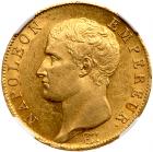 First Empire (1804-14) Napoleon as Emperor. gold 40 Francs, AN 13A, Paris