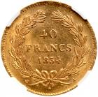 Louis Philippe I (1830-1848), gold 40-Francs, 1834, Paris - 2