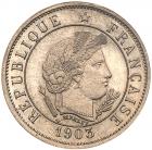 Third Republic (1871-1940), nickel 25-Centimes 1903-A Essai Piedfort