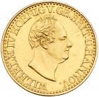 Hannover, Wilhelm IV (1830-1837), gold 10-Thaler, 1835 (B)