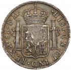 George III (1760-1820), octagonal countermark upon Spanish Eight Reales of King Charles IIII (1788-1808), 1797 FM - 2