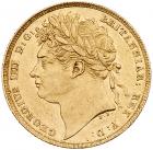 George IV (1820-30), gold Sovereign, 1823