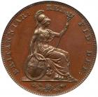 George IV (1820-30), Proof bronzed copper Farthing, 1826 - 2