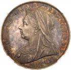 Victoria (1837-1901), Proof silver Crown, 1893 LVI