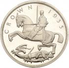 George V (1910-36).925 silver Proof Crown, 1935 - 2