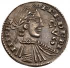 Italian States: Bergamo. silver Grosso of 6 Denari, undated (1260-1265), with title Federico II - 2