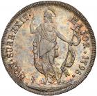 Italian States: Genoa Republic, silver 4-Lire, 1795