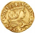 Italian States: Naples. Alfonso II (1494-95), gold Ducat, undated