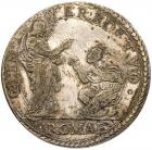 Italian States: Papal/Roman States. Innocent X, (1644-1655), silver Piastra, Anno II - 2