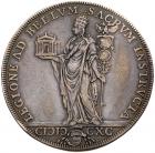 Italian States: Papal/Roman States. Alexander VIII (1689-91), silver Piastra, 1690 - 2