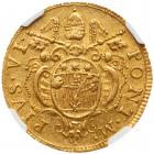 Italian States: Papal/Roman States. Pius VI (1774-1799), gold 2 Zecchini, 1786