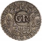 Jamaica, Authority of November 1758, silver Dollar (Six Shillings and Eightpence