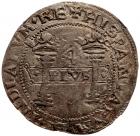 Carlos & Joanna, (1516-1556). silver 4 Reales, undated oMo oPo (Mexico City, Assayer "P") - 2