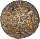 Charles III (1759-88), silver 8-Reales, 1762 LM JM, Lima mint