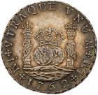 Charles III (1759-88), silver 8-Reales, 1762 LM JM, Lima mint - 2