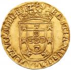 Joao III, 1521-1557. gold Sao Vincente, undated.