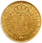 Charles IV, (1759-1788). gold 4 Escudos, 1787-DV (Madrid) - 2