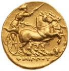 Macedonian Kingdom. Philip II, 359-336 BC. Gold Stater (8.55 g) About EF - 2