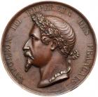 Medal. Bronze. 46 mm. By Desaide-Roquelay. Battle of Sebastopol, 18th September, 1855.