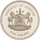 Lesotho. Platinum 250 Maloti, 1981 PCGS PF69 DC - 2