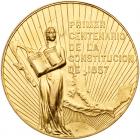 Mexico. Gold Medal, 1957 About Unc