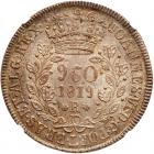 Brazil. 960 Reis, 1819-R NGC MS63 - 2