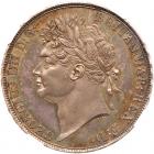 Great Britain. Crown, 1821 NGC MS63