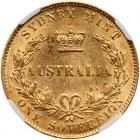 Australia. Sovereign, 1870 (Sydney) NGC MS62 - 2