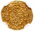 Austria: Salzburg. 1/4 Ducat, 1662 NGC MS62 - 2