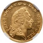 Denmark. 12 Mark (Courant Ducat), 1760-VH W NGC MS62