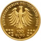 Germany - Federal Republic. 100 Euro, 2008-D Gem Brilliant Unc