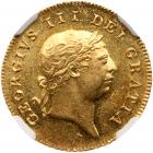 Great Britain. Half Guinea, 1810 NGC MS62