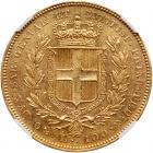 Italian States: Sardinia. 100 Lire, 1840-P NGC AU55 - 2