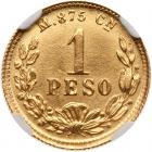 Mexico. 1 Peso, 1898-Cn M NGC MS62 - 2