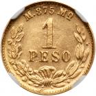 Mexico. 1 Peso, 1902-Mo M NGC MS64 - 2