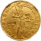 Netherlands: Holland. Ducat, 1763 NGC AU58