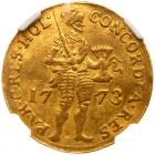 Netherlands: Holland. Ducat, 1773 NGC EF45