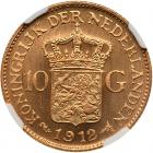 Netherlands. 10 Gulden, 1912 NGC MS66 - 2