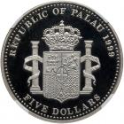 Palau. Palladium Essai 5 Dollars, 1999 NGC PF69 UC - 2