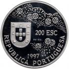 Portugal. Palladium 200 Escudos, 1997 NGC PF68 UC