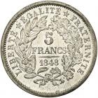 France. Essai 5 Francs, 1848-A Unc - 2