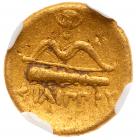 Macedonian Kingdom. Philip II. Gold 1/4 Stater (2.12 g), 359-336 BC - 2