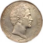 German States: Bavaria. 2 Taler, 1837 NGC Unc