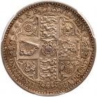 Great Britain. 'Godless' Florin, 1849 PCGS MS61 - 2