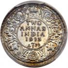 India - British. Proof Restrike 2 Annas, 1913 (b) PCGS Proof 64 - 2