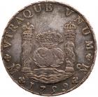 Mexico. 8 Reales, 1759-Mo MM VF