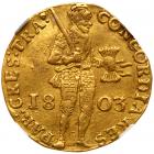 Netherlands: Utrecht. Ducat, 1803 NGC EF45