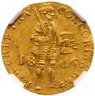 Netherlands: Utrecht. Ducat, 1806 NGC AU58