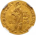 Netherlands: Utrecht. Ducat, 1807 NGC AU55