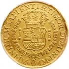 Peru. 8 Escudos, 1752-J (Lima) PCGS About Unc - 2